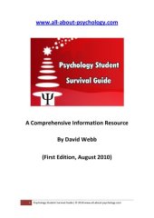 book Psychology student Survival Guide