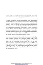 book Understanding the Archaeological Record Paperback