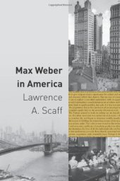 book Max Weber in America