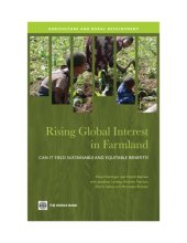 book Rising Global Interest in Farmland