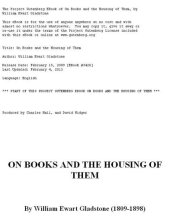 book On Books and the Housing of Them