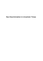 book Sex Discrimination in Uncertain Times