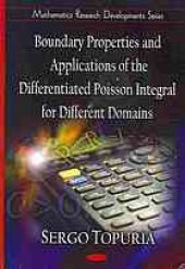 book Boundary properties and applications of the differentiated Poisson integral for different domains