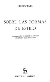 book Sobre las formas de estilo