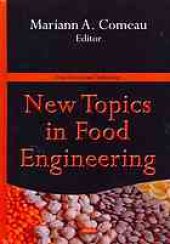 book New topics in food engineering