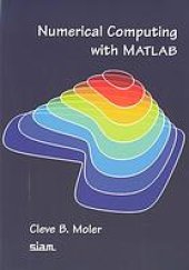 book Numerical computing with MATLAB