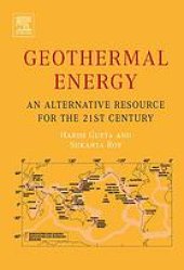 book Geothermal energy : an alternative resource for the 21st century