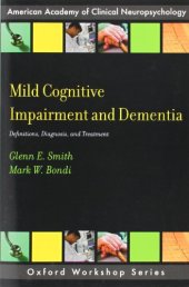 book Mild Cognitive Impairment and Dementia: Definitions, Diagnosis, and Treatment