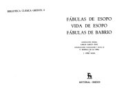 book Fábulas de Esopo ; Vida de Esopo ; Fábulas de Babrio