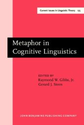 book Metaphor in Cognitive Linguistics: Selected Papers from the 5th International Cognitive Linguistics Conference, Amsterdam, 1997