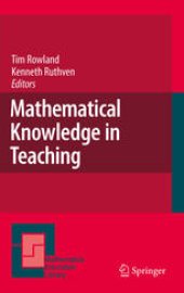 book Mathematical knowledge in teaching