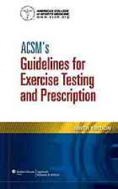 book ACSM's guidelines for exercise testing and prescription