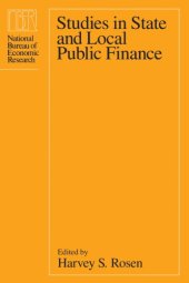 book Studies in state and local public finance