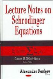 book Lecture notes on Schrödinger equations