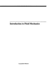 book Introduction to fluid mechanics