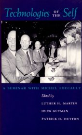 book Technologies of the Self: A Seminar with Michel Foucault