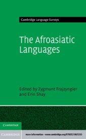 book The Afroasiatic Languages