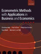 book Econometric methods with applications in business and economics