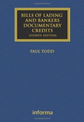 book Bills of Lading and Bankers' Documentary Credits