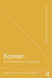 book Korean: A Comprehensive Grammar