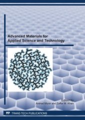 book Advanced Materials for Applied Science and Technology