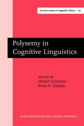 book Polysemy in Cognitive Linguistics: Selected Papers from the International Cognitive Linguistics Conference, Amsterdam, 1997