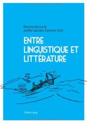 book Entre linguistique et littérature