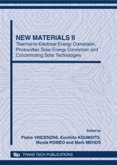 book 5th FORUM ON NEW MATERIALS PART C Proceedings of the 5th Forum on New Materials, part of CIMTEC 2010-12 th International Ceramics Congress and 5th Forum on New Materials Montecatini Terme, Italy, June 13-18, 2010