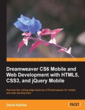 book Dreamweaver CS6 : HTML5, CSS3, Responsive Design, and jQuery