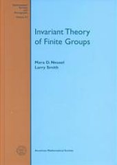 book Invariant theory of finite groups