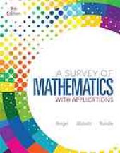 book A survey of mathematics with applications