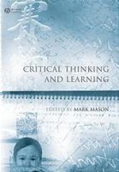 book Critical thinking and learning