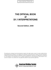 book The official book of D1.1 interpretations