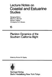 book Plankton dynamics of the Southern California Bight