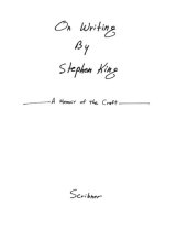 book On writing