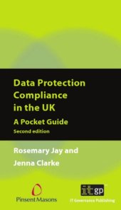 book Data Protection Compliance in the UK : a Pocket Guide