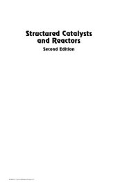 book Structured catalysts and reactors