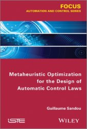 book Metaheuristic optimization for the design of automatic control laws