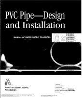 book PVC pipe-- design and installation