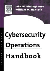 book Cybersecurity operations handbook