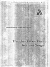 book Principles of water rates, fees, and charges