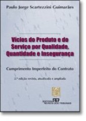 book Vícios do Produto e do Serviço por Qualidade, Quantidade e Insegurança