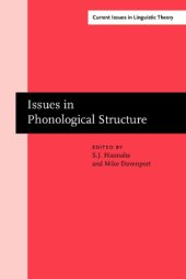 book Issues in Phonological Structure: Papers from an International Workshop