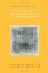 book A New Approach to Religious Orientation: The Commitment-Reflectivity Circumplex