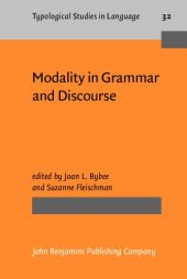 book Modality in Grammar and Discourse