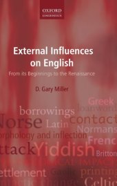 book External Influences on English: From its Beginnings to the Renaissance