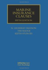 book Marine Insurance Clauses