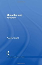 book Mussolini and Fascism