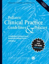 book Pediatric Clinical Practice Guidelines & Policies