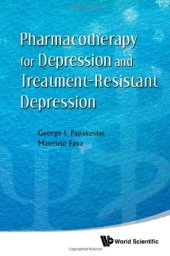 book Pharmacotherapy for Depression and Treatment-resistant Depression